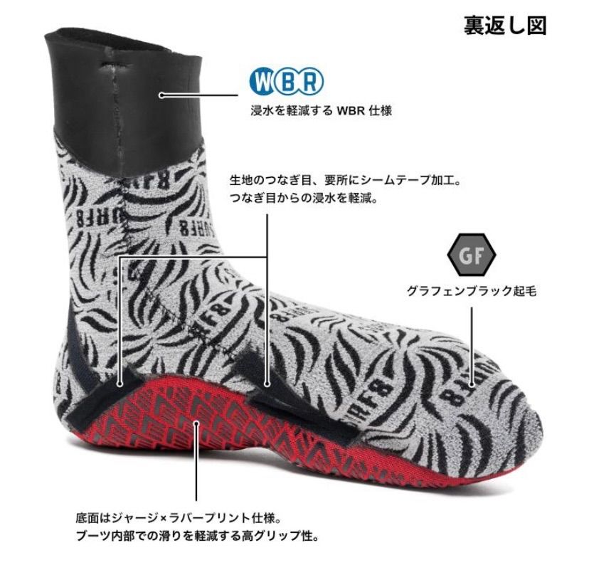 SURF8 5㎜　ブーツ SURF8 ブーツ 5mm サーフブーツ サーフエイト 83F1G11 5mm