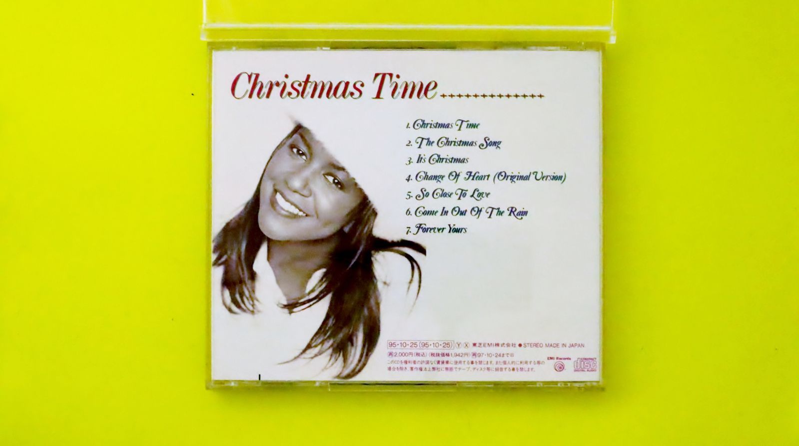 国内盤CD☆ウェンディ・モートン/Wendy Moten□ クリスマス・タイム 