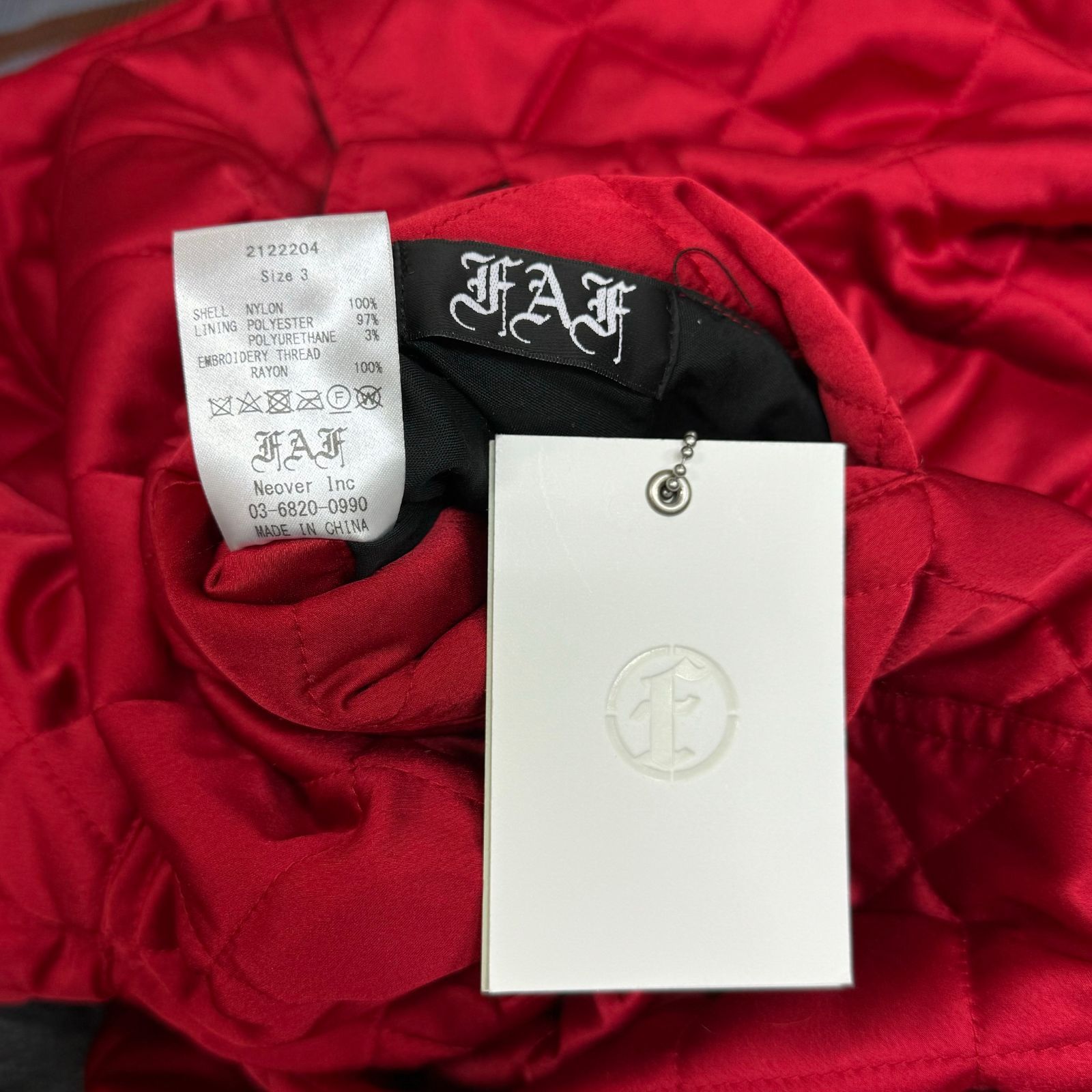 定価44000円 新品 FAF(FAKE AS FLOWERS) Flowers Stadium Jacket