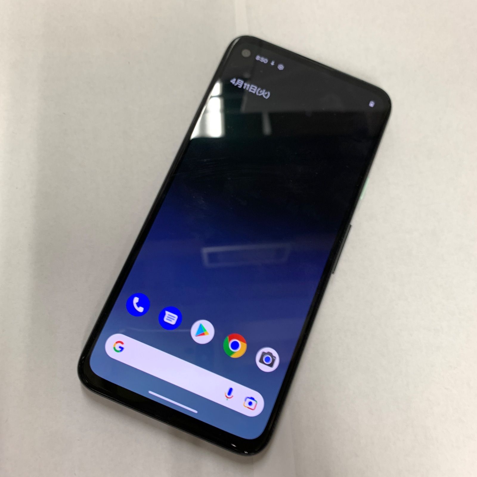 訳あり品】Google pixel 4a Softbank 128GB ブラック - あつまれ