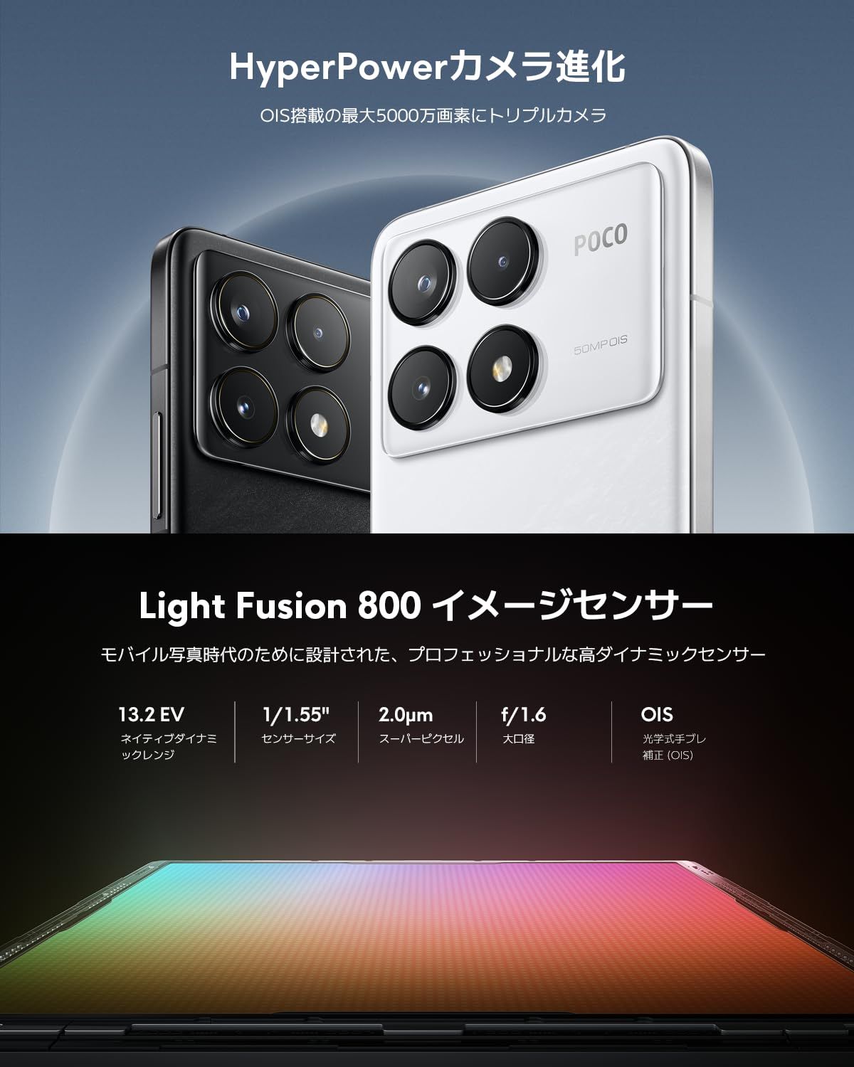 Xiaomi POCO F6 Pro 12GB+256GB 日本語版 Simフリー スマートフォン 