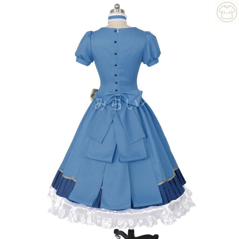 Theater 劇場版 黒執事 Book of the Atlantic エリザベス ミッドフォード Elizabeth Midford 風 コスプレ衣装 イベント 演出服 変装 二次会