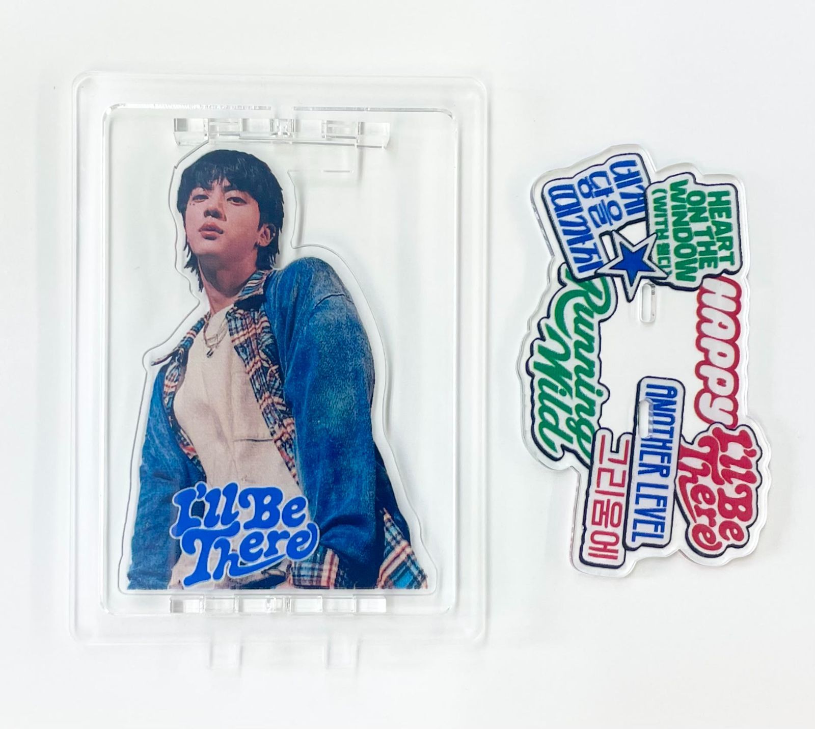 BTS ジミン 展示会 アクリルパネル 額縁 アクスタブランケット