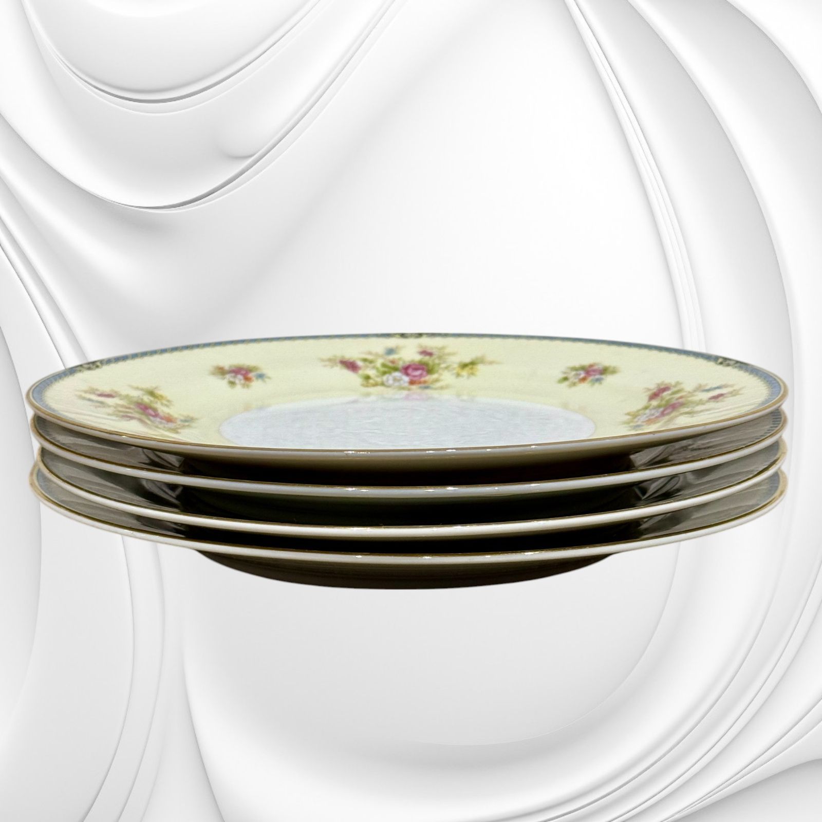 オールドノリタケ Noritake 平皿4枚セット ディナープレート 昭和