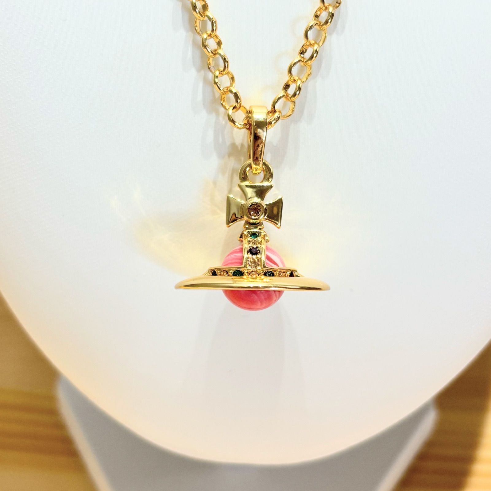 Vivienne Westwood スモールオーブ ペンダント ネックレス 刻印