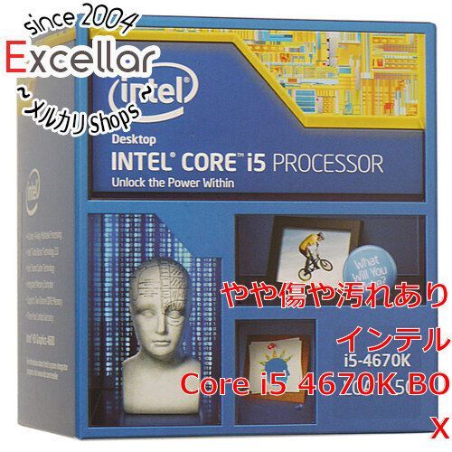 [bn:1] Core i5 4670K　3.4GHz 6M LGA1150 84W　SR14A 元箱あり