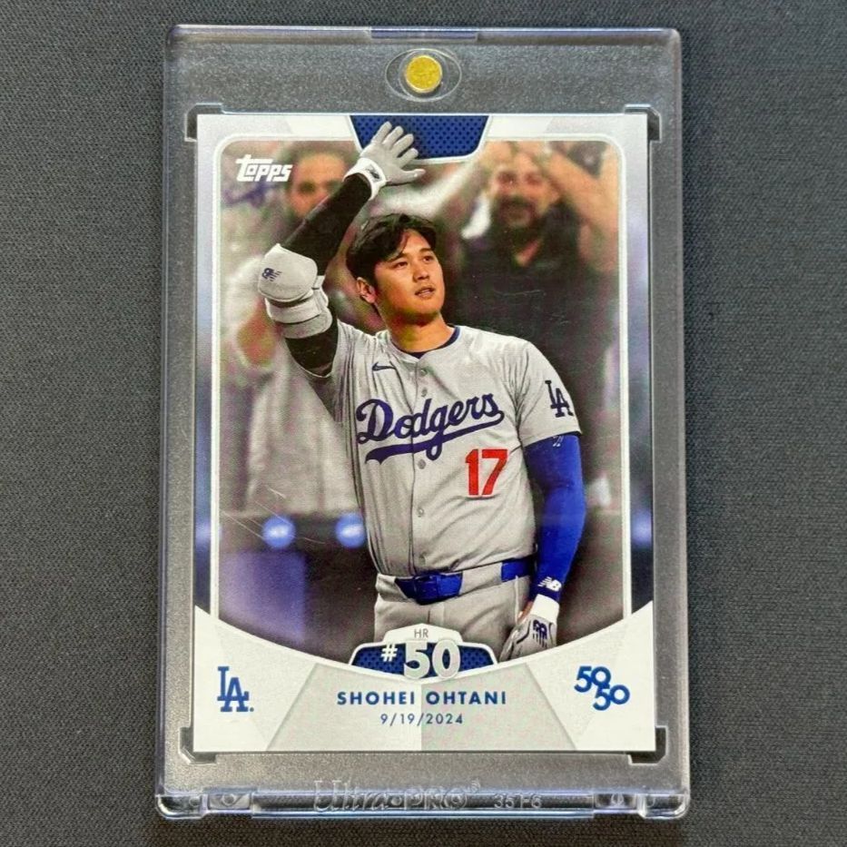 ✨ラスト10枚セット✨大谷翔平 topps now 50/50 Amazon.co.jp: 2024 Topps 50/50 大谷翔平 10パック入りボックス