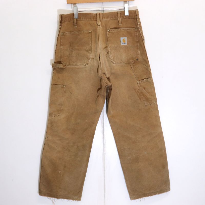 80 s Carhartt ダブルニー ダック ペインターパンツ メンズ XLサイズ相当 ビッグサイズ オーバーサイズ