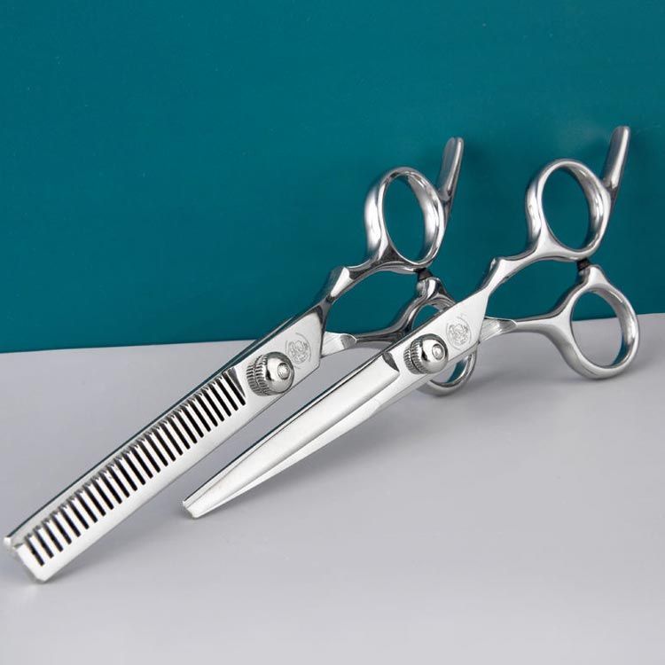 ステンレス製散髪用シザー ステンレス製散髪用シザー 散髪はさみ ステンレス製 プロ仕様 切れ味