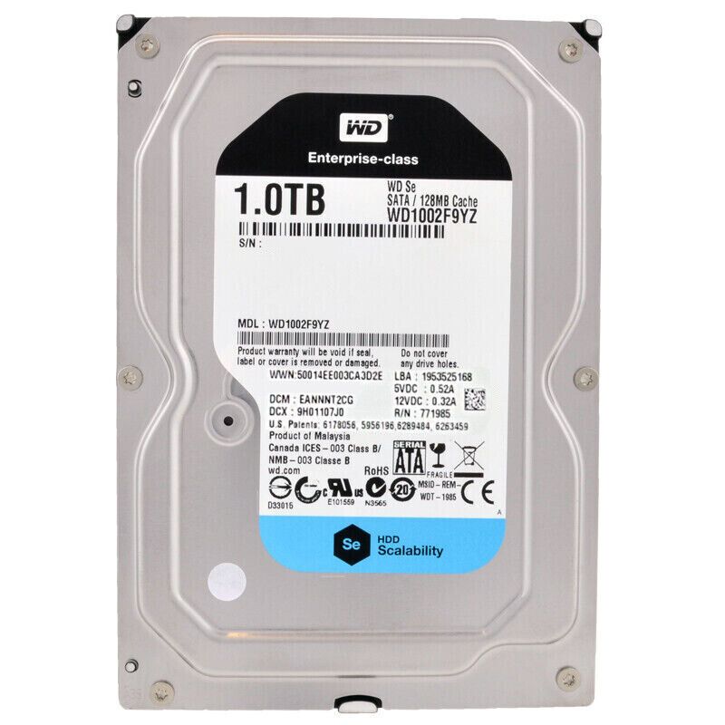 Western Digital ブラック 1TB WD1002F9YZ 7200 RPM 128MB SATA III 3.5 インチ
