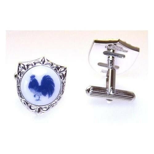 SWANK＆ (スワンク＆ロイヤルコペンハーゲン) ロイヤルコペンハーゲンのカフス干支(酉年) RCC0017 【北海道・沖縄・離島配送不可】 SWANK＆Royal Copenhagen(スワンク＆ロイヤルコペンハーゲン) ロイヤル