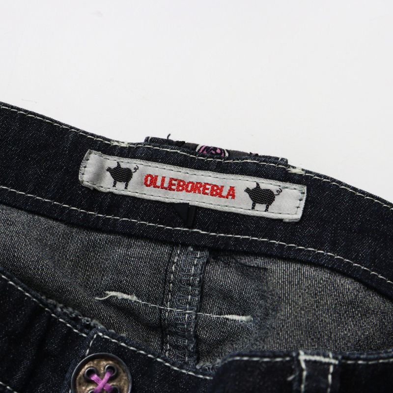美品】OLLEBOREBLA アルベロベロ パンツ リネン混 日本製