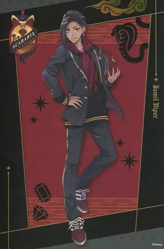 ツイステ ジャミル・バイパー ポストカード 中古】ポストカード [単品] ジャミル・バイパー(制服) 「ディズニー
