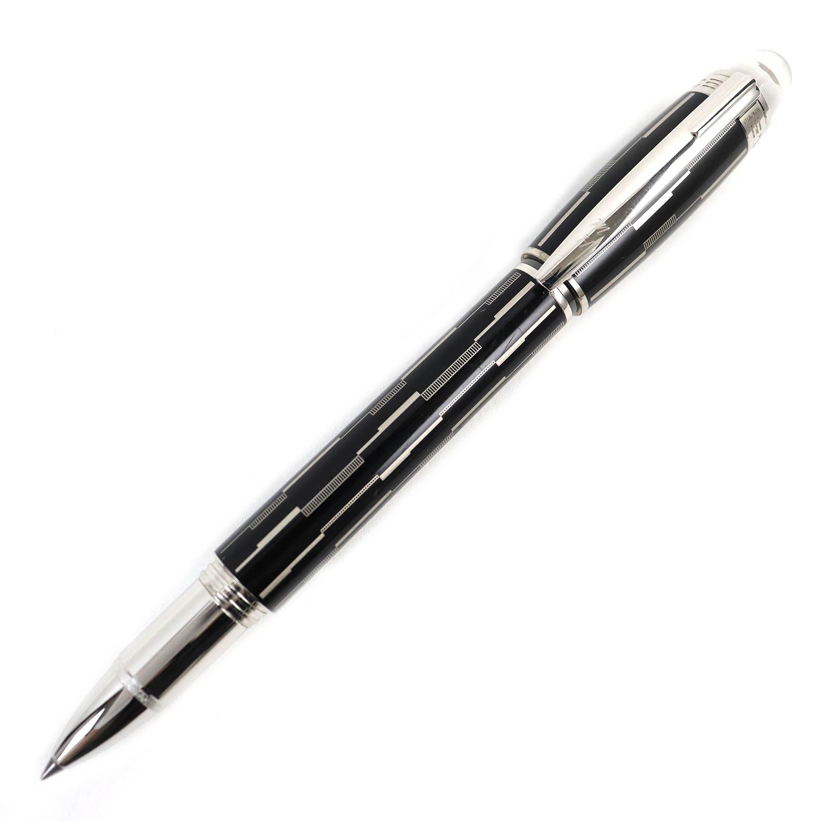 良品△MONTBLANC モンブラン 104227 スターウォーカー ブラック