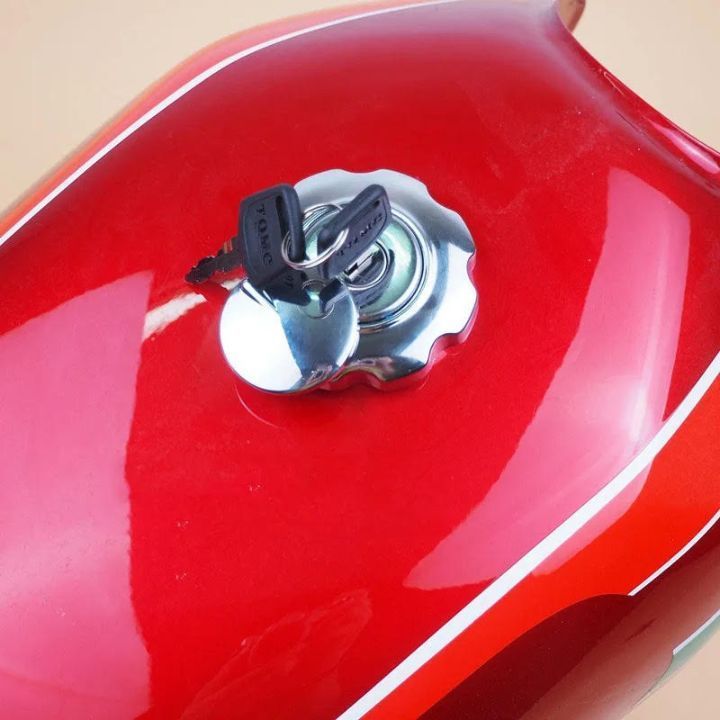 ガソリンタンクキャップ イグニッション ハンドルロック キー付 高級
