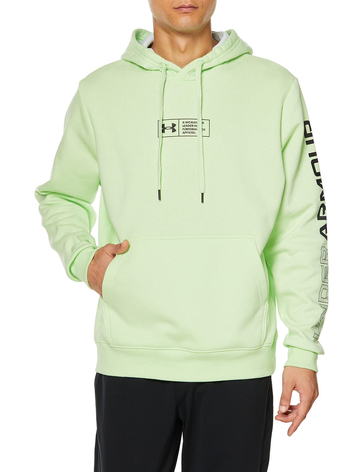 [アンダーアーマー] UA RIVAL FLEECE GRADIENT HOODIE [Phosphor Green / /] [2XL]