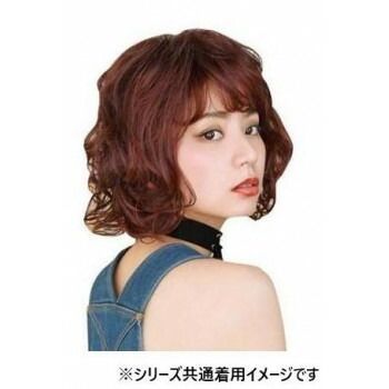 プリシラ オールウィッグ トイプーパーマボブ A-690 耐熱 TRB レッドブラウン