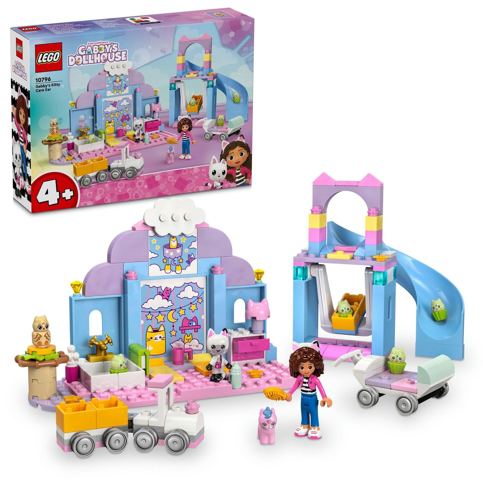 レゴ(LEGO) ギャビーのドールハウス ベビー・ネコちゃんのお部屋 おもちゃ 玩具 プレゼント ブロック 男の子 女の子 子供 4歳 5歳 6歳 10796 [ベビー ネコちゃんのお部屋]