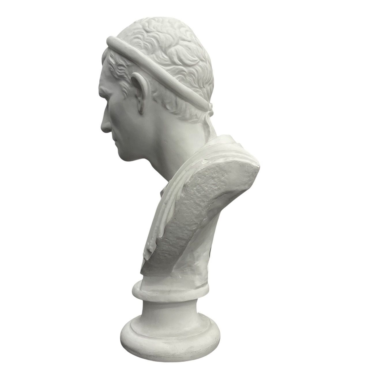 石膏像　アンティオコス三世胸像 石膏像 アンティオコス三世 胸像 デッサン オブジェ シーザー