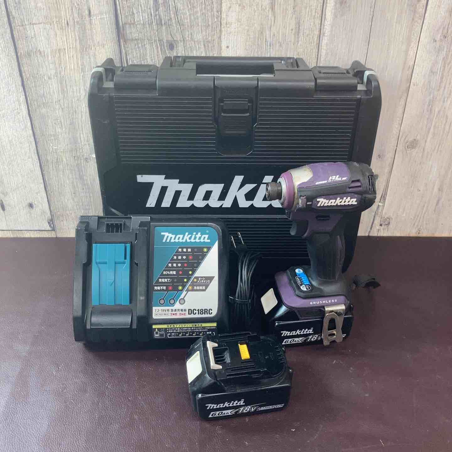 品 マキタ makita 18V コードレスインパクトドライバー TD172DGXAP フルセット 人気色パープル|紫 東大和店