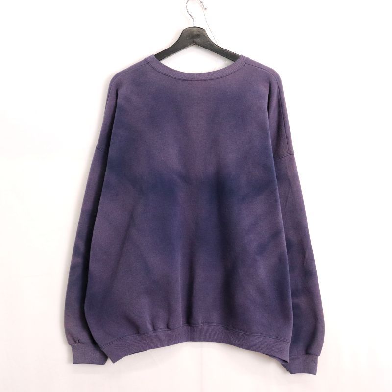 神サイズ 良フェード 90s Hanes 無地 スウェット XL ブラック 黒 90s USA製 Hanes 無地 ブランクスウェット ラグラン XXL 黒