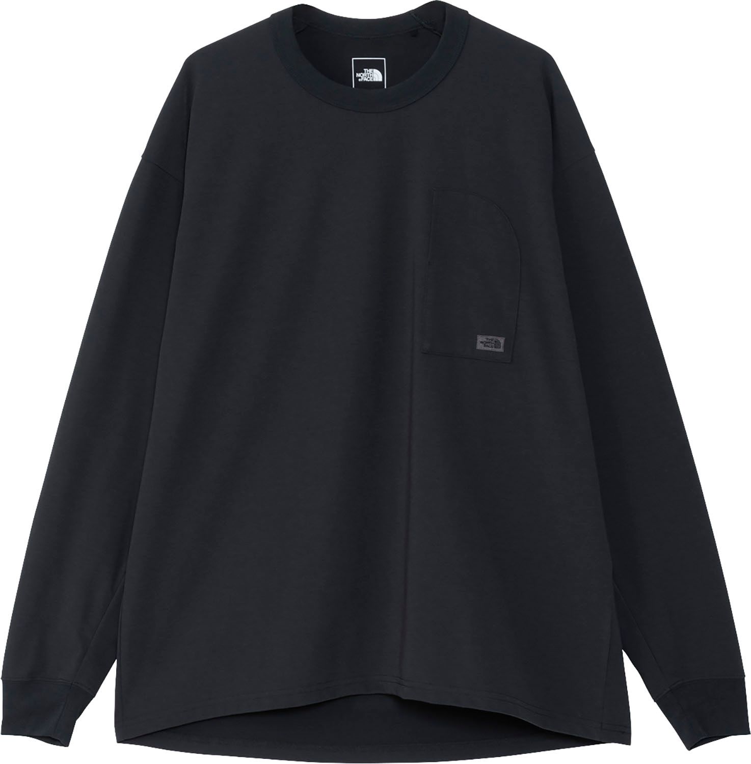 ザ ノース フェイス THE NORTH FACE アウトドア ロングスリーブエンライドティー L|S ENRIDE TEE メンズ レディース 長袖Tシャツ はっ水 UV対策 リフレクトロゴ 自転車走行 フォールンロック NT3 K ブラック