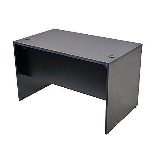 ワークデスク W120×D70×H73.3 幕板 ゲーミングデスク オフィスデスク エグゼクティブデスク パソコンデスク PCデスク W1200×D700×H733 シンプルデスク オフィス家具 会社 事務所 自宅 desk11-12070 (選択:ブラック)