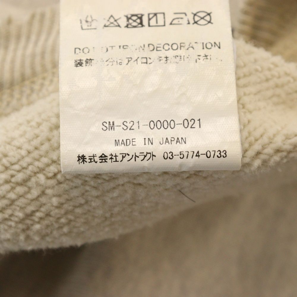 SAINT MICHAEL (セントマイケル) 21SS GOOD EYE RAGLAN SWEAT グッド  