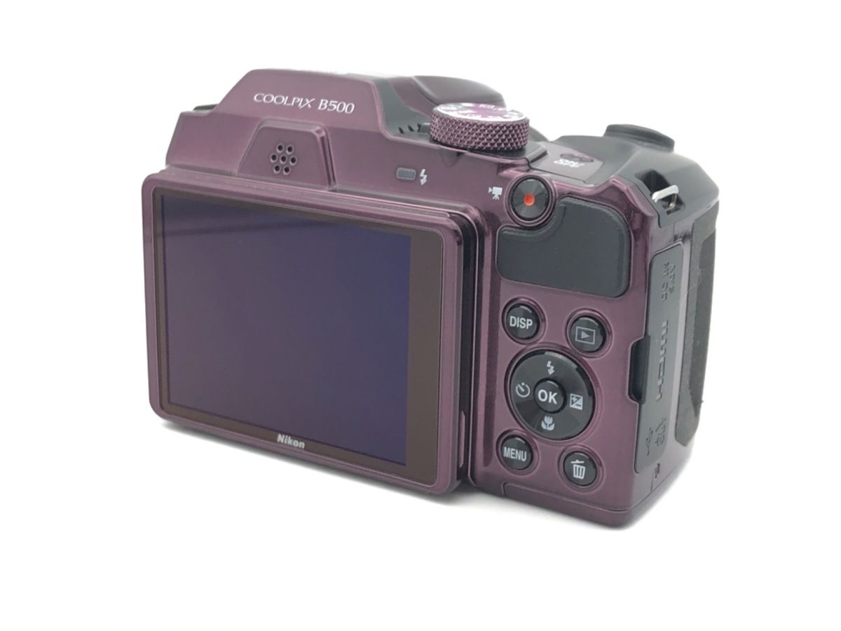 Nikon COOLPIX Bridge COOLPIX B500 PLUM 中古】 【並品】 ニコン