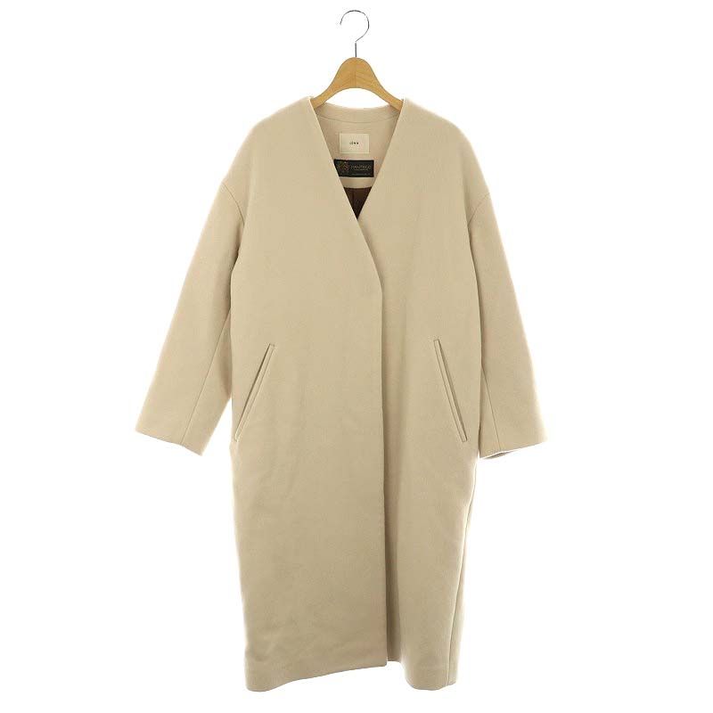 イエナ IENA MANTECO ノーカラーコート アウター ロング ウール