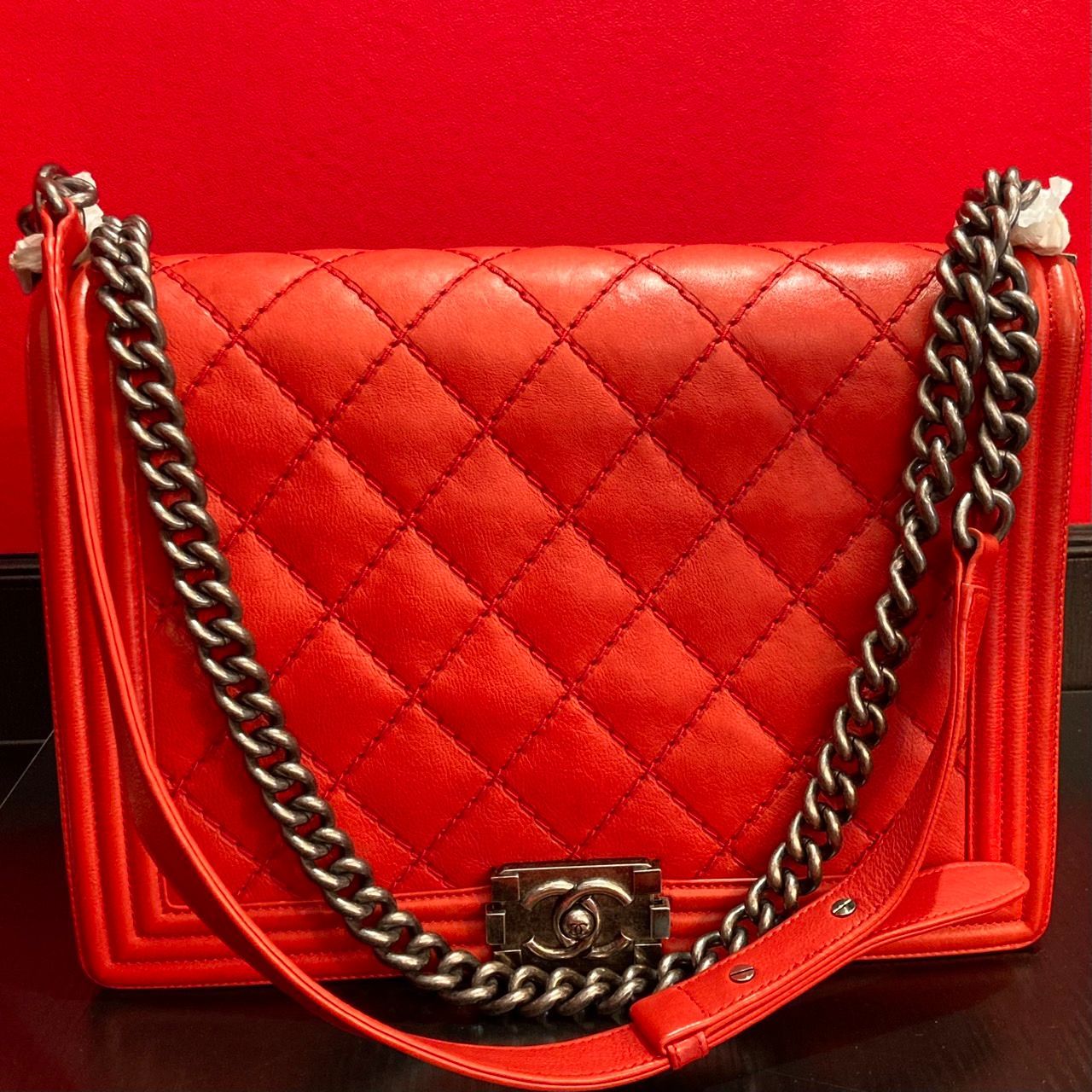 極美品】☆ シャネル CHANEL ボーイシャネル チェーンバッグ 極美品】☆ シャネル CHANEL ボーイシャネル チェーンバッグ