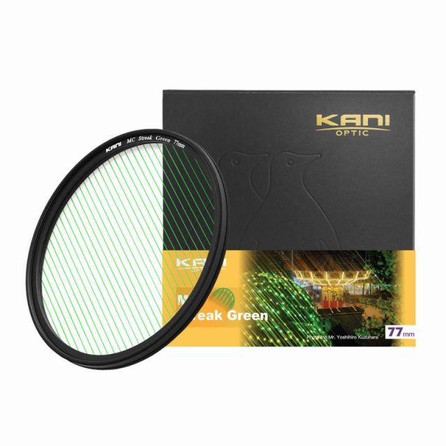 KANI セール ストリークグリーン 77mm / シネマ 斜光フィルター アナ