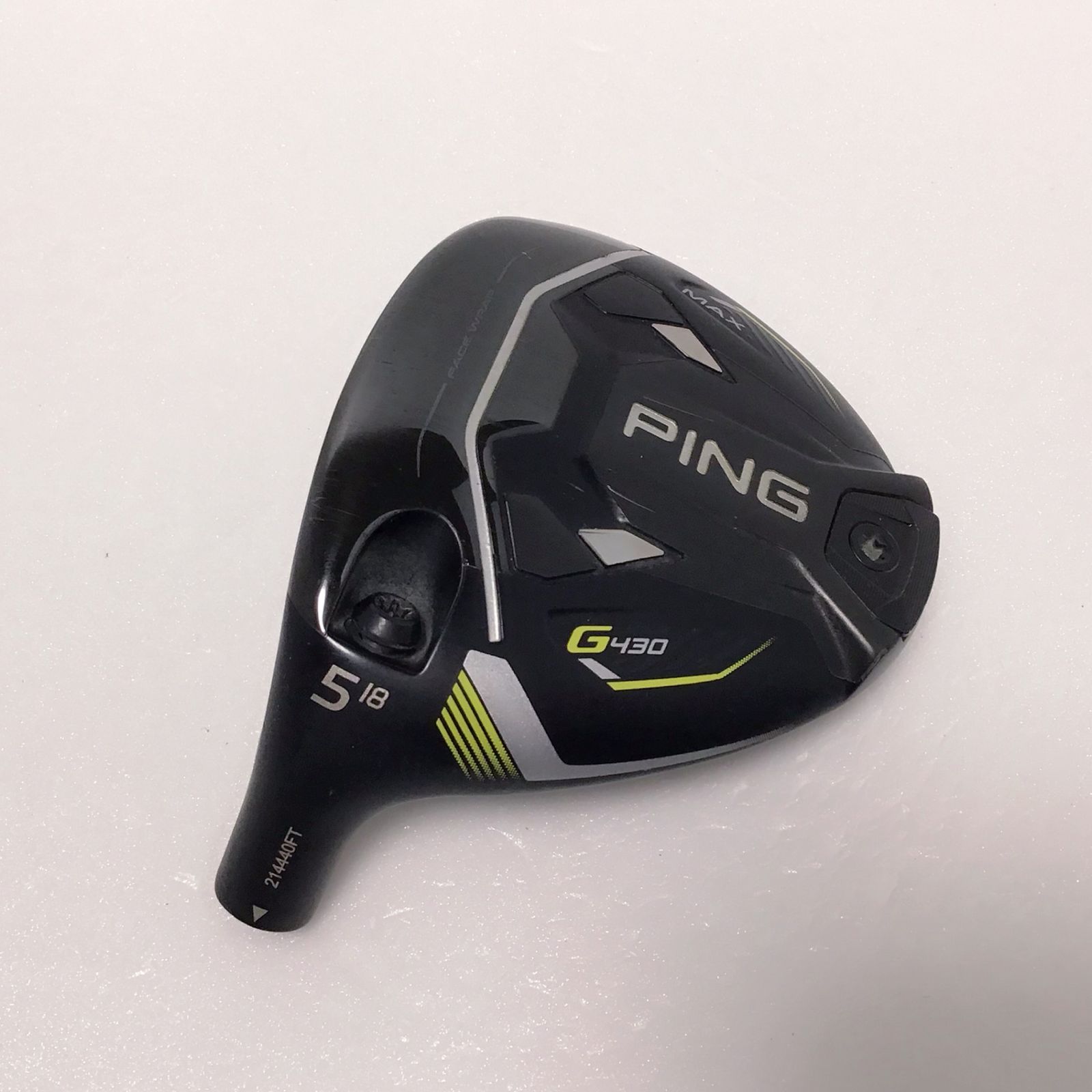 レフティ ピン PING G430 MAX 5w 18° ヘッド単品 中古品 ピン PING G430 MAX 5W 18° レフティ 日本仕様 ヘッド - メルカリ