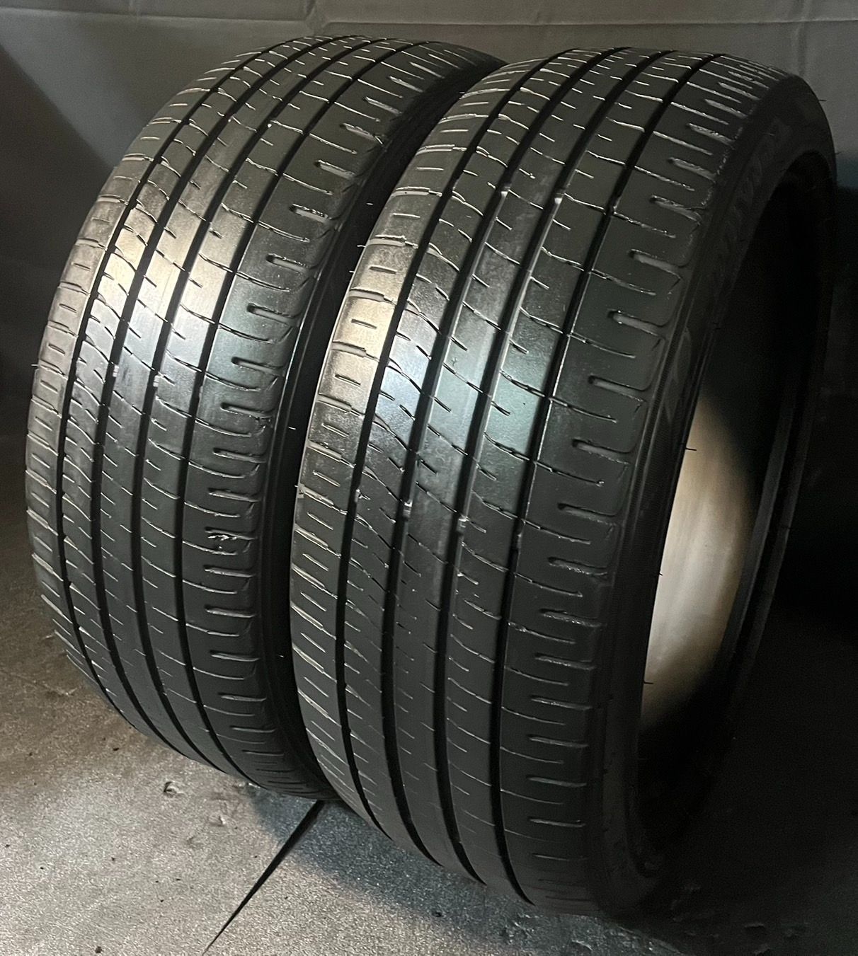 製 約7.1～7.3分山 ダンロップ DUNLOP エナセーブ ENASAVE EC204 215 45R18 2本 h_588