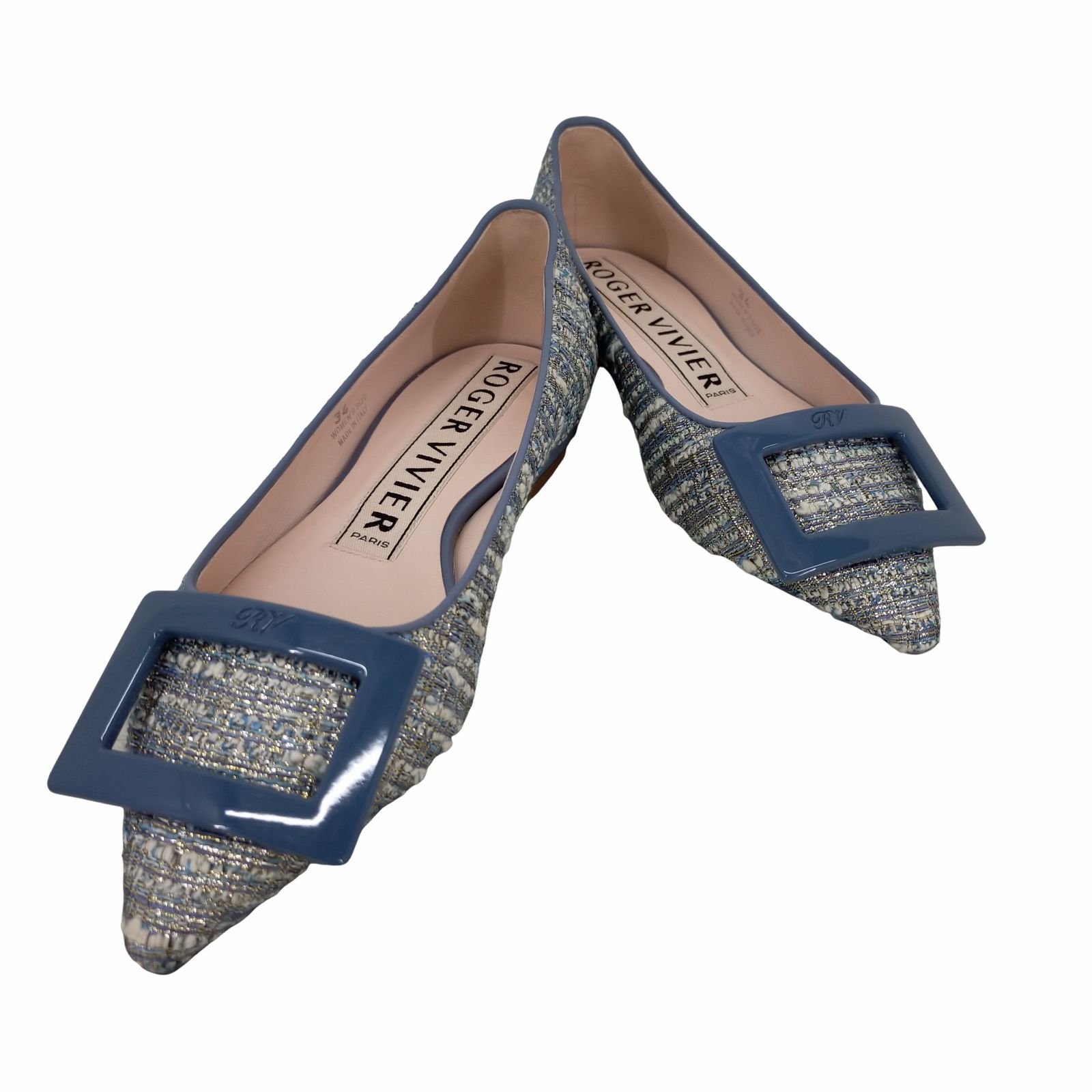 ロシェヴィヴィエ Roger Vivier 22SS パンプス フラット ポインテッド 