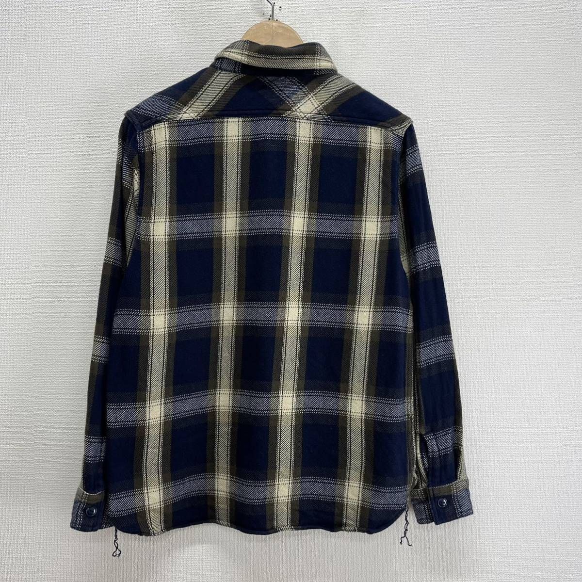 FULLCOUNT フルカウント 4915 INDIGO NELL CHECK SHIRT インディゴ