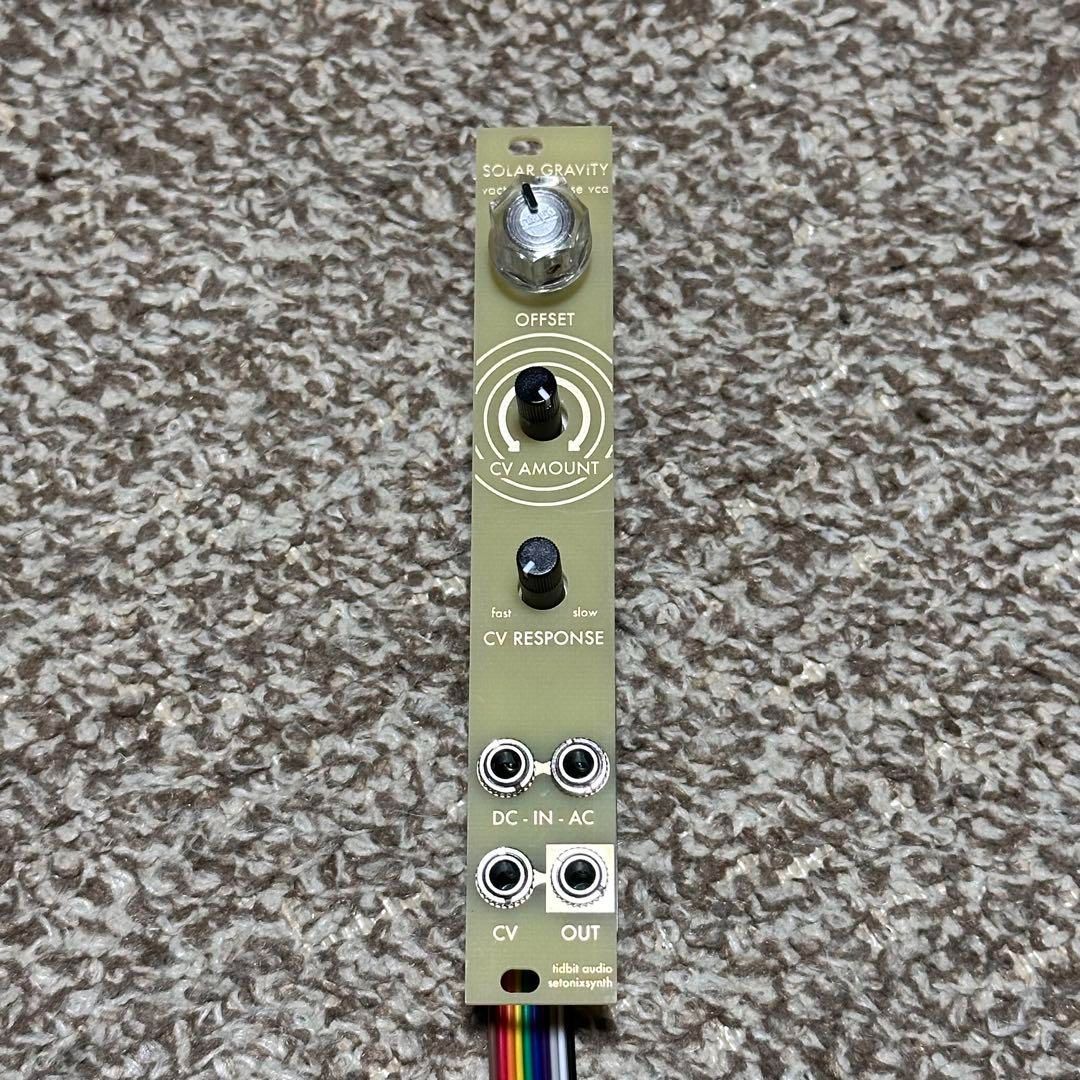SetonixSynth|Tidbit Audio Solar Gravity VCAモジュール