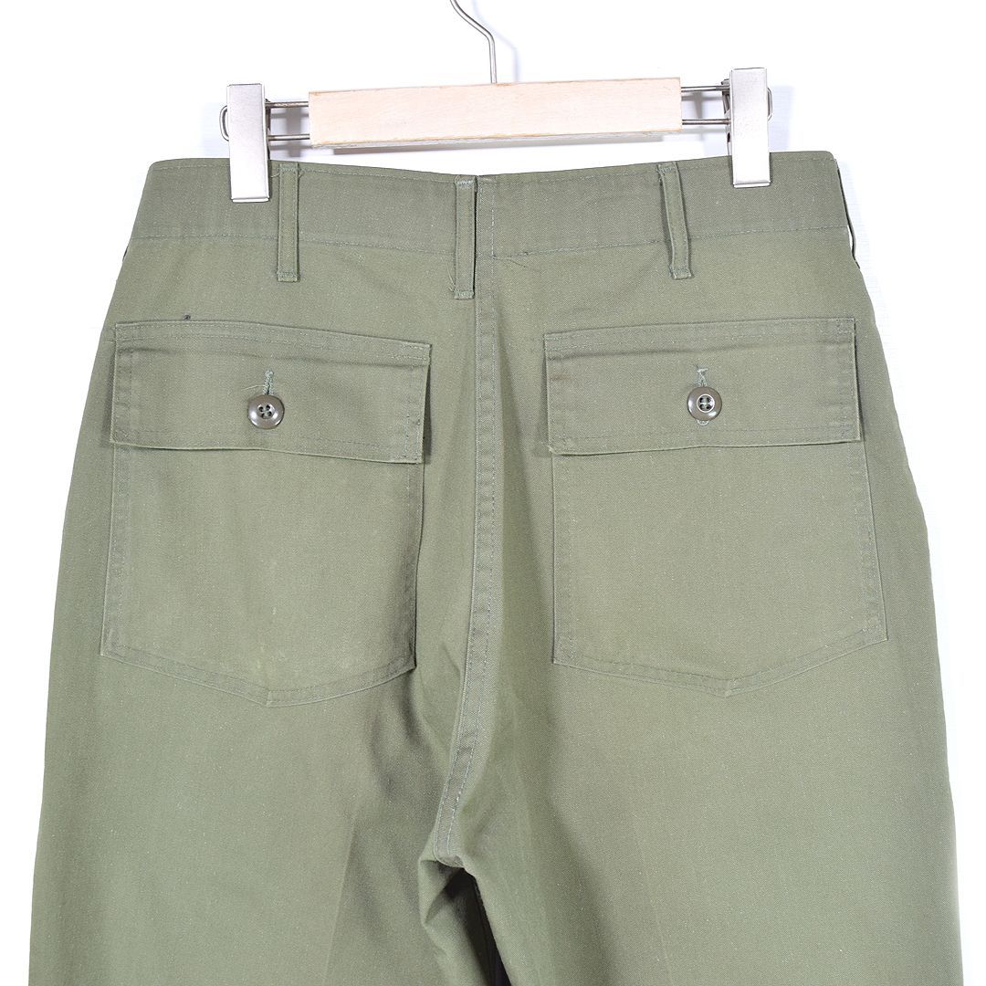 70s 小売業者 U.S.ARMY OG507 ベイカーパンツ ファティーグパンツ 米軍