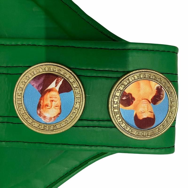 WBC チャンピオンベルト レプリカ コレクター品 97-110cm グリーン