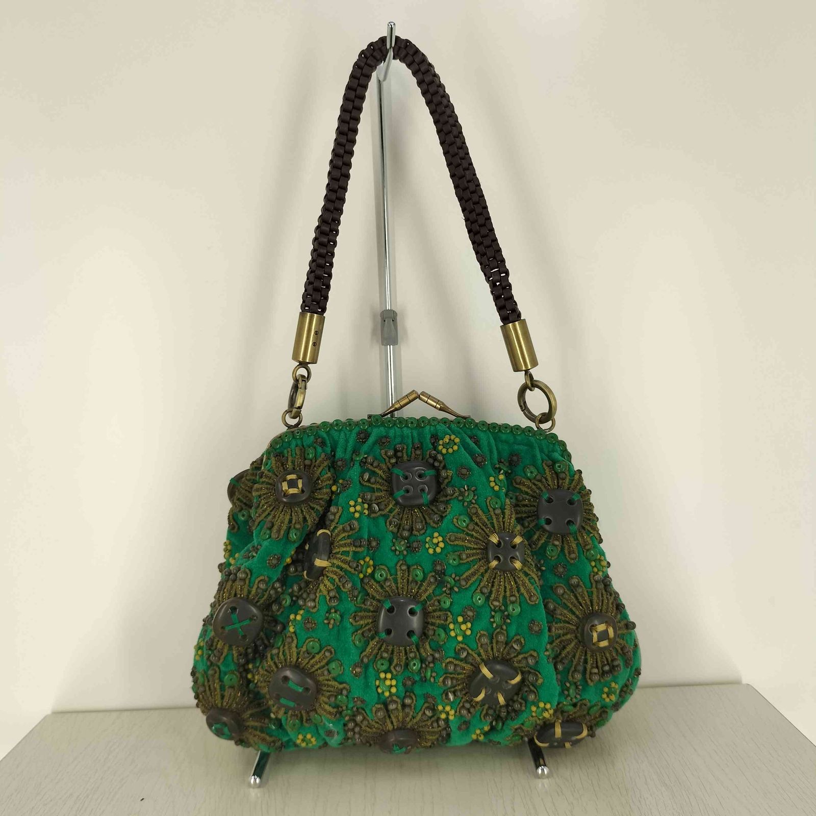 JAMIN PUECH PARIS ビーズ装飾 花柄サコッシュ 1564452139.jpg?1637560700