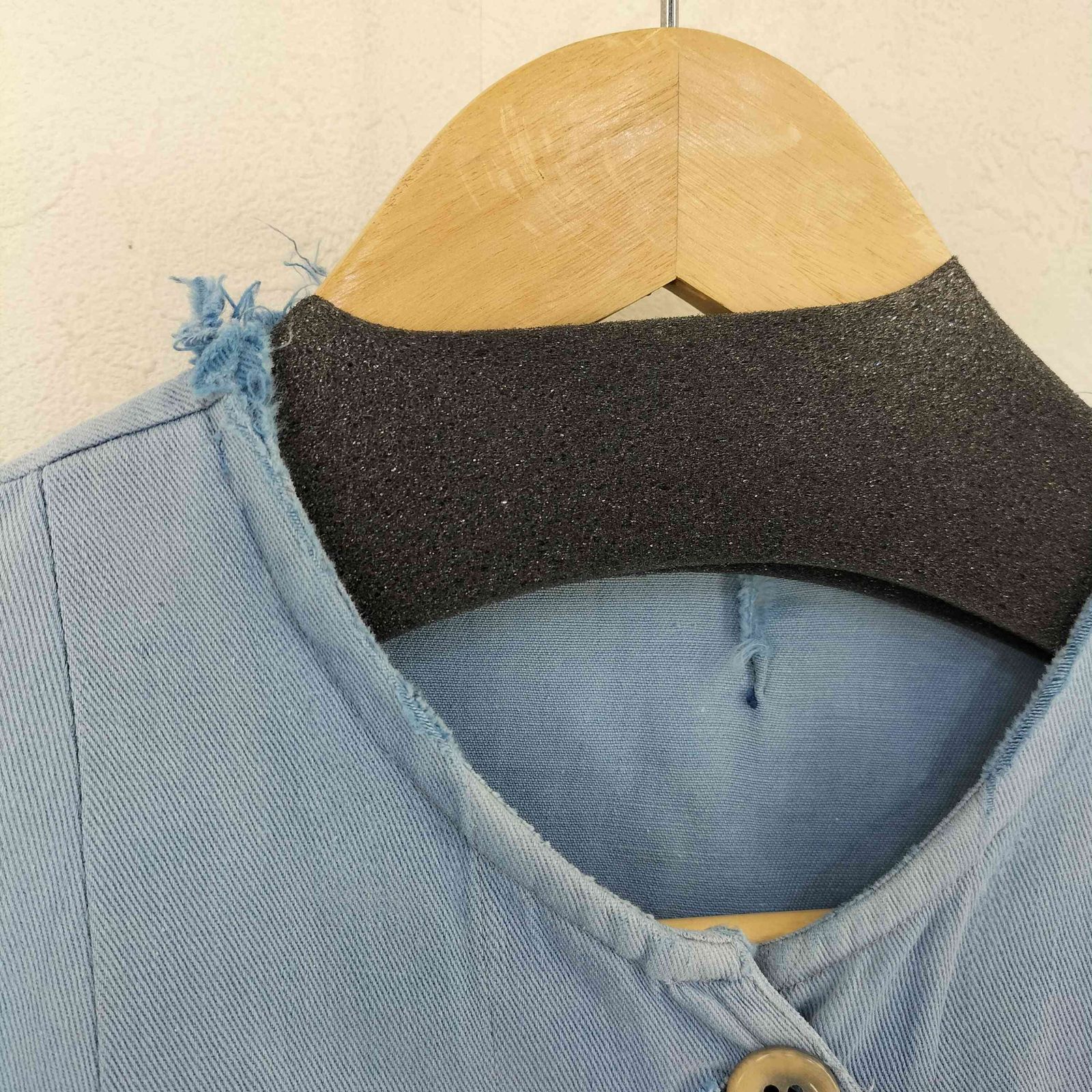 ユーズドフルギ USED古着 ユーロ コート ホスピタル ワーク メンズ