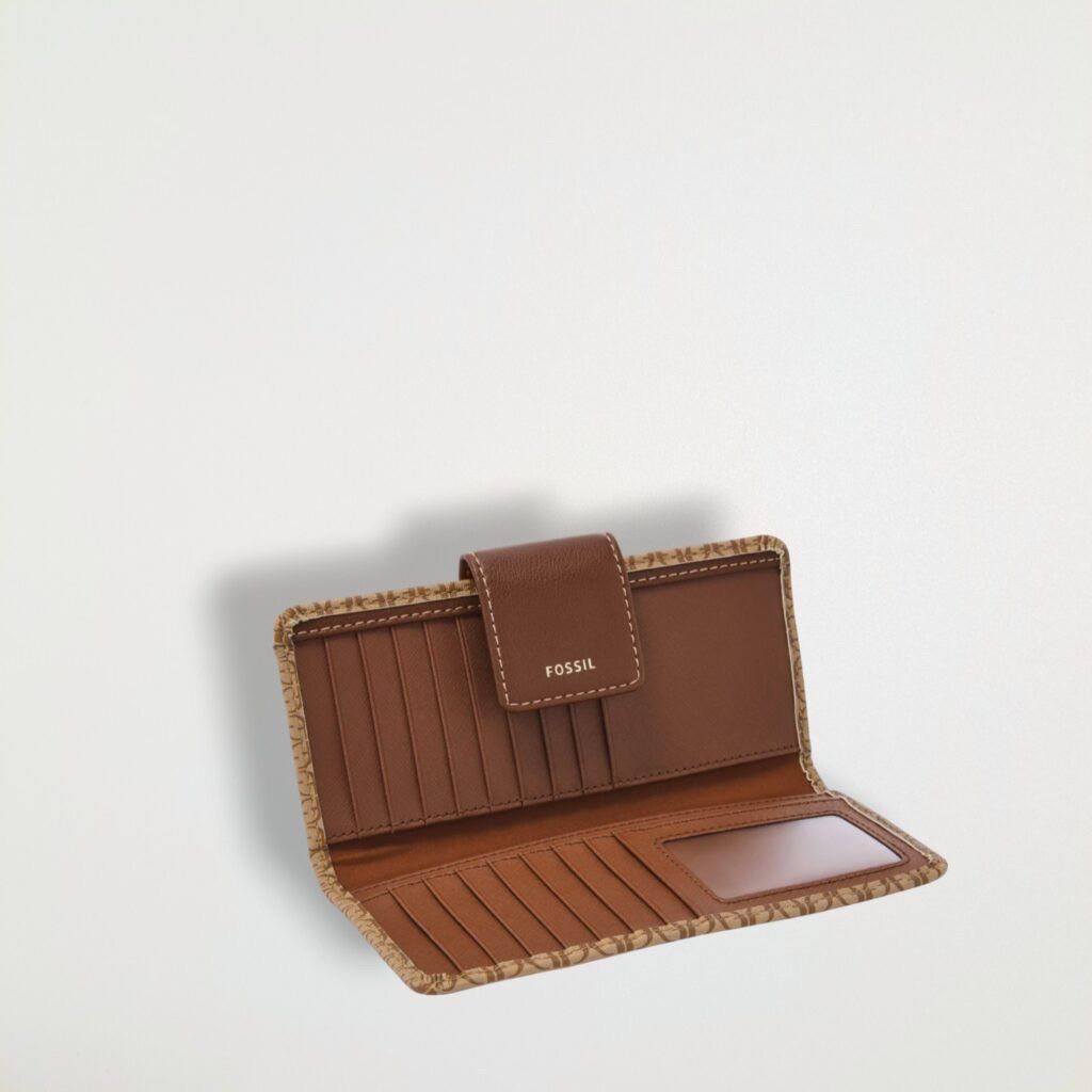 プレゼント用【FOSSIL】カードケース マディソン プリント タブ プレゼント用【FOSSIL】カードケース マディソン プリント タブ