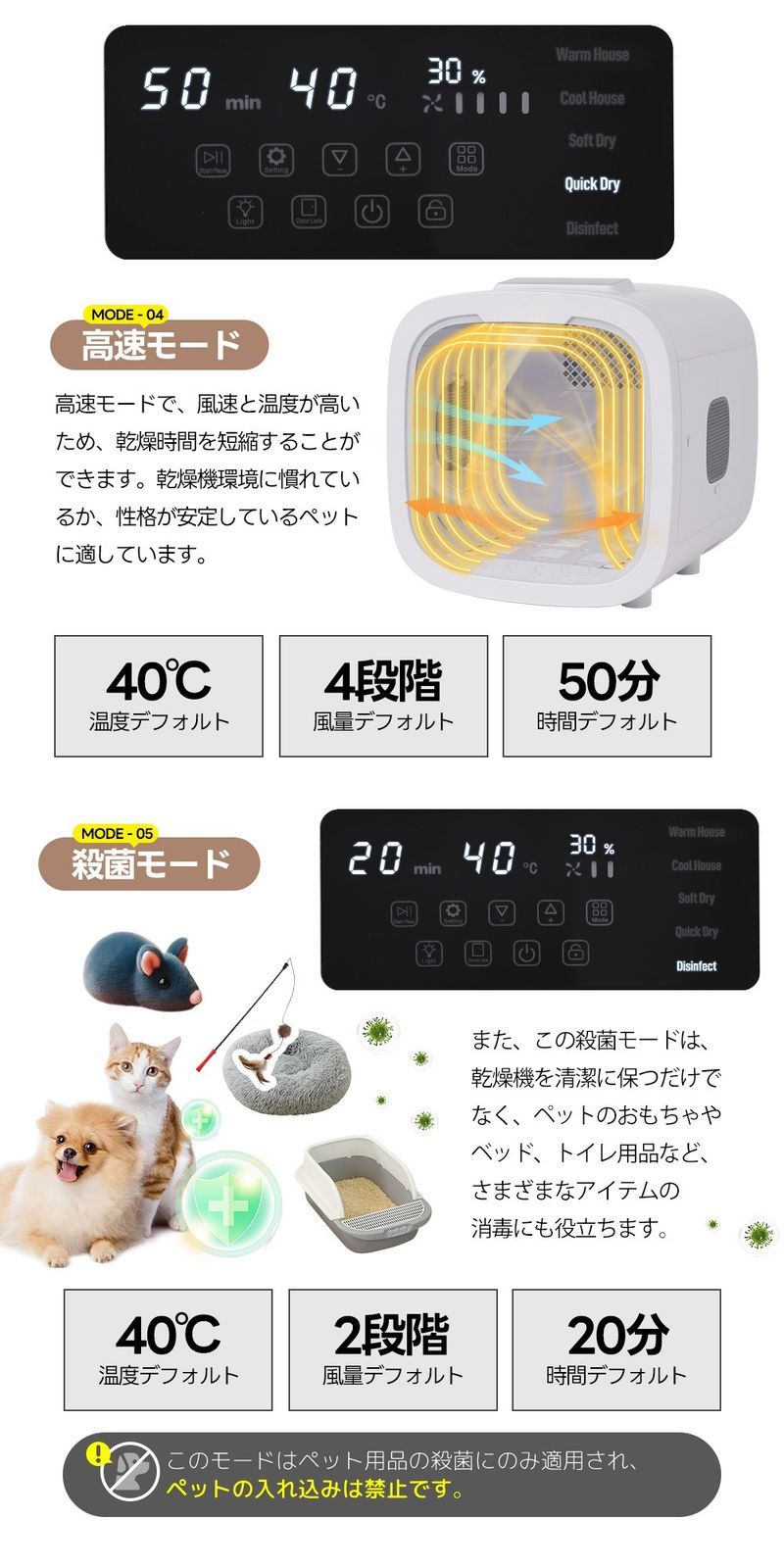 乾燥機 犬乾燥機