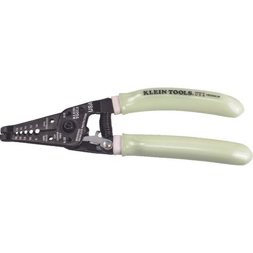 7営業日以内発送 ＫＬＥＩＮ 11054GLW ワイヤーストリッパー １８０ｍｍ 蓄光タイプ クラインツールズ TOOLS 沖縄離島販売不可