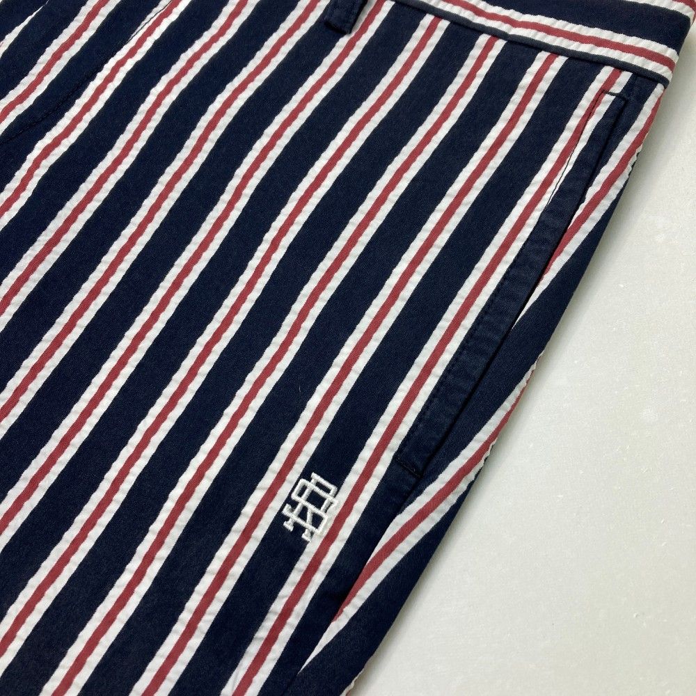 ROUGH＆SWELL ラフアンドスウェル ロング パンツ L ボーダー ゴルフ