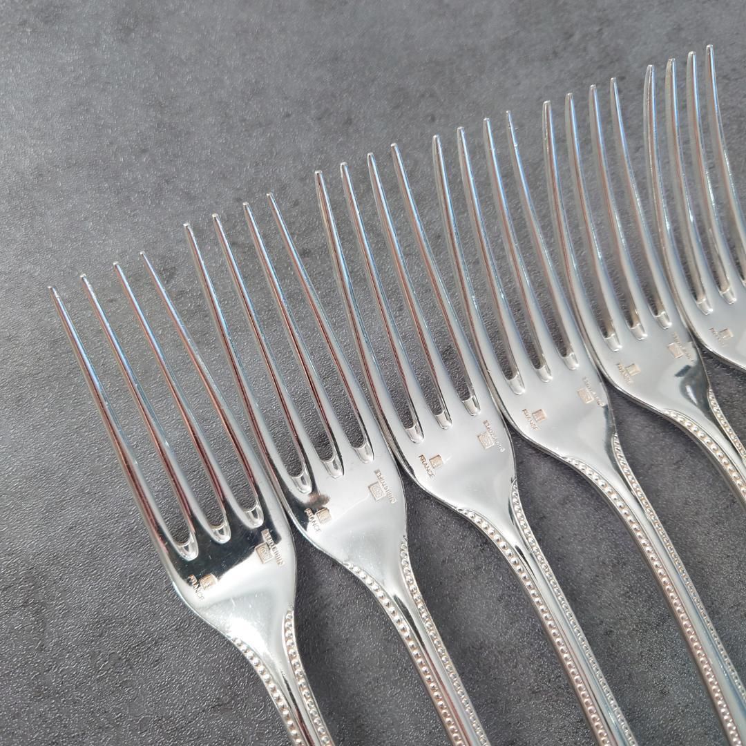 クリストフル パール スタンダードフォーク 6点 SKLAD-KIRPICHA_RU