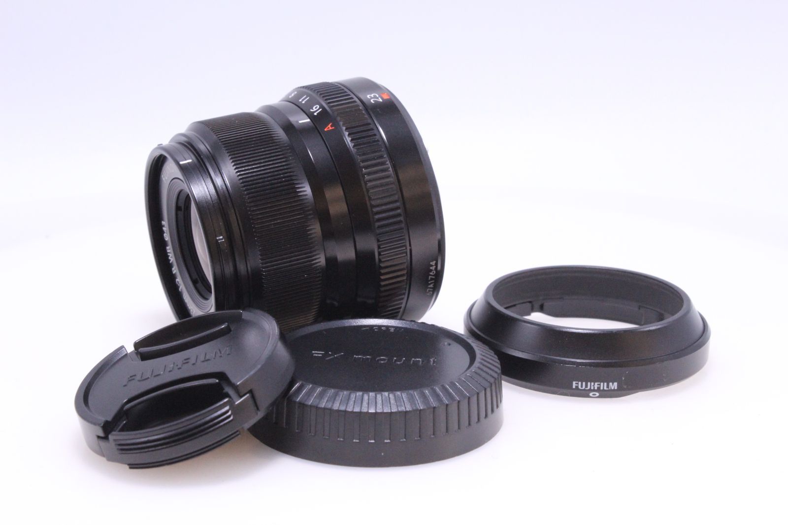 FUJIFILM XF23mm F2 R WR 防塵防滴耐低温 絞りリング ブラック F 交換レンズ フジノン 単焦点 準広角 コンパクト