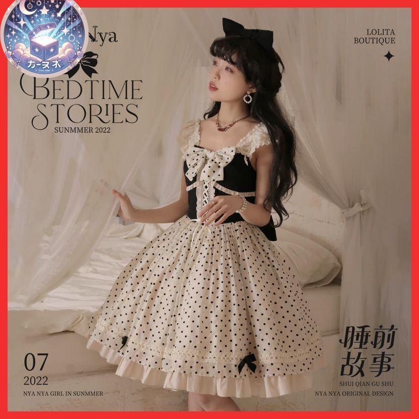 新品未使用】2025新作 レディースウェア ドット柄 ドレス lolita 新品未使用】2025新作 レディースウェア ドット柄 ドレス lolita