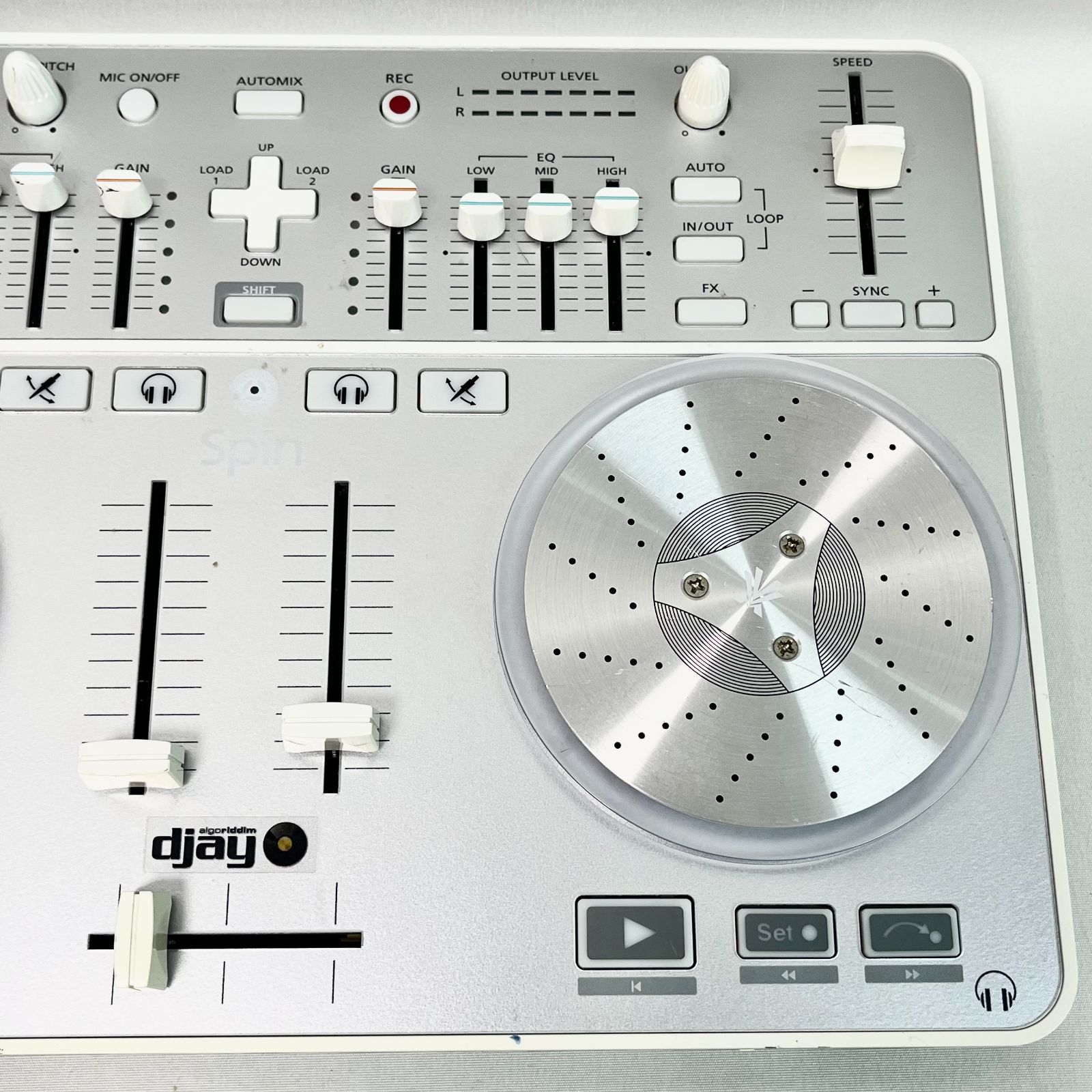 SPIN スピン Vestax ベスタクス djay対応 DJコントローラー 動作確認済み 中古現状品