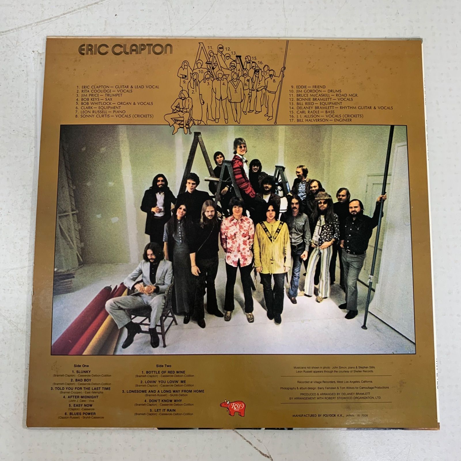 Eric Clapton レコード 11枚セット エリック・クラプトン 国内盤 headline_L.jpeg